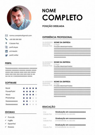 [ Gratuito ] -100 Modelos De Currículo Profissional Editável